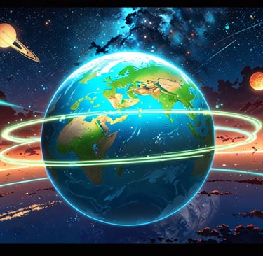 Mars depicted as a planet with a glowing brain-like core