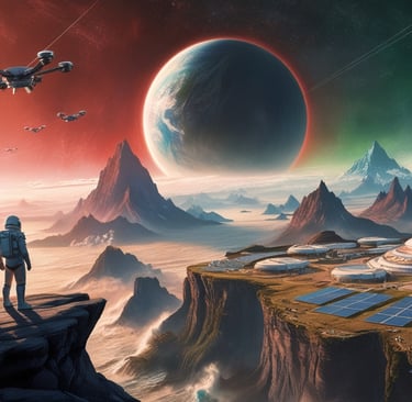 Super-Earth compared to Earth in size