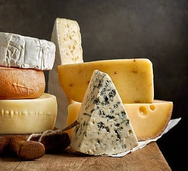 Cheese assortment