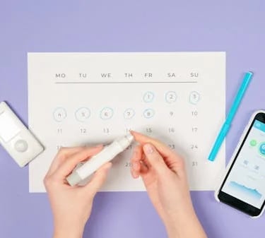 Keep a log to track blood sugar