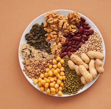 Nuts, grains and seeds