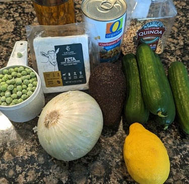 Jennifer Anniston Salad ingredients