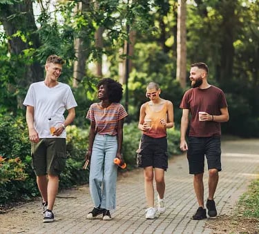 Walking for exercise