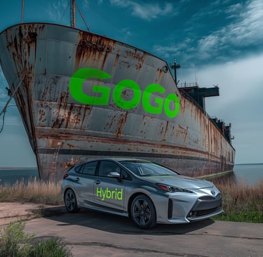 Toyota hybrid lake superior ore dock Marquette GoGoHybridBattery.com