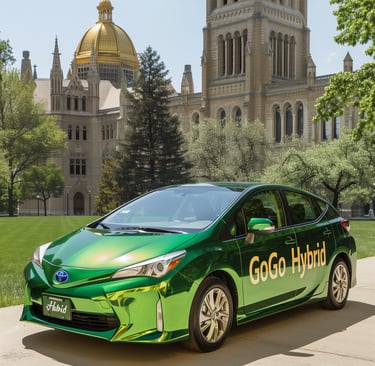 Notre Dame campus Prius GoGoHybridBattery.com