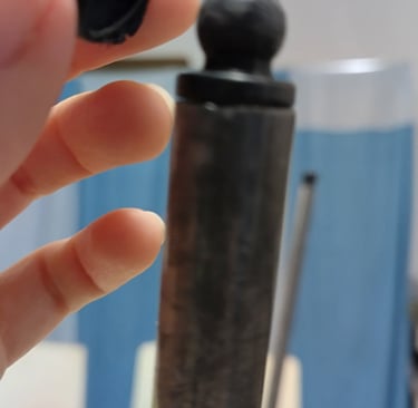 Suporte pata cadeira removido