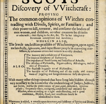 Scots - Discovery of Witchcraft