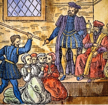 Trial of witches by James VI -1591