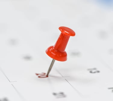 Pin in calendar
