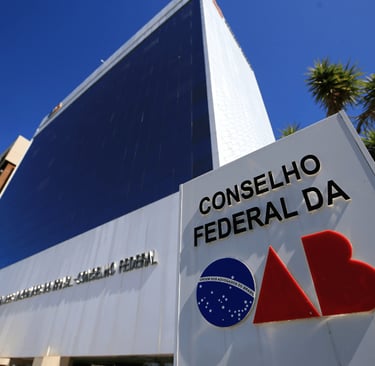 Fachada da sede da OAB