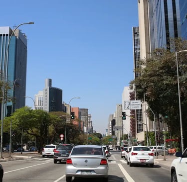 Avenida Faria Lima em São Paulo