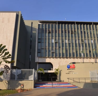 Fachada do prédio da OAB-DF