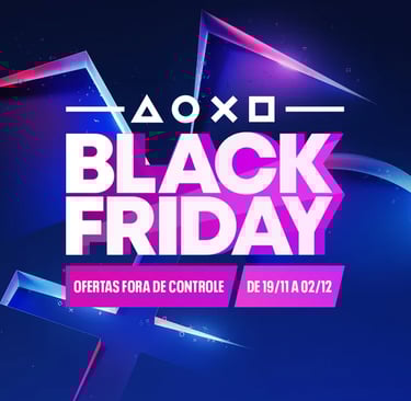 Banner oficial da Black Friday Playstation