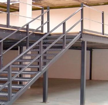 mezanino para criar mais espaço