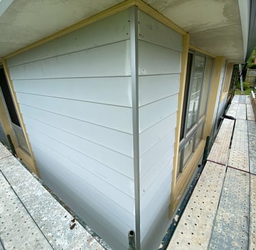 exterior walls preparation