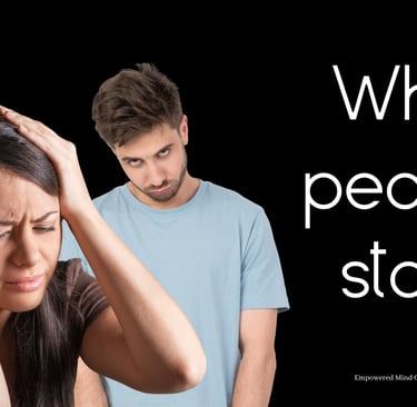 Why people stay in harmful relationships
