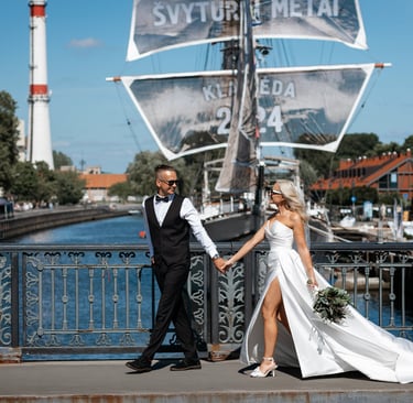 Vestuvių fotosesija, fotografavimas, Klaipėda, Šilutė, Palanga, Nida