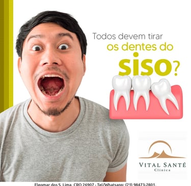 extração de siso no recreio