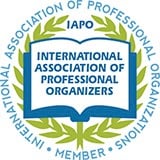 IAPO badge, proving certification through IAPO.