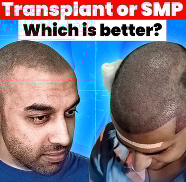 Hair transplanet vs. Scalp micropigmentation_ATRUBARBER