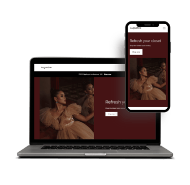 E-commerce website project Completed web design project Social media marketing project