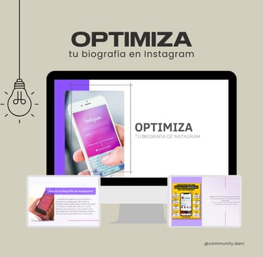 Optimiza tu biografía en Instagram