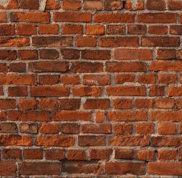 Mur, brique, marron, ciment, ville, ruelle 