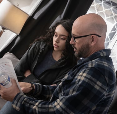 Angleito Production, Brent Peterson working with actress Emily Rose Hernandez