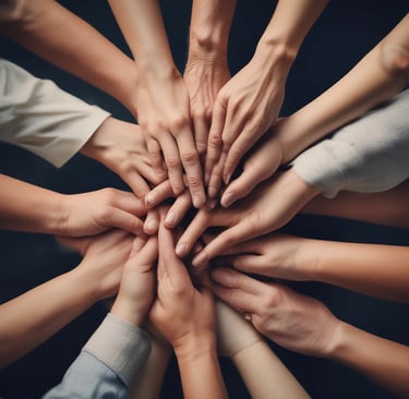 Close-up of hands typing on a laptop keyboard with cybersecurity code on the screen.