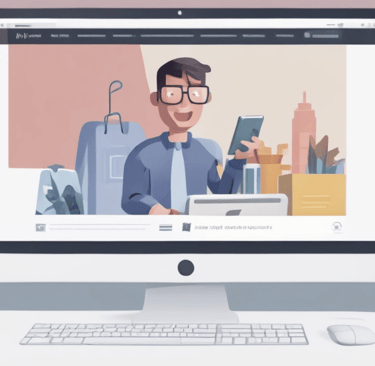 creador de paginas web sencillas y funcionales, adaptables a mobil utilizando IA