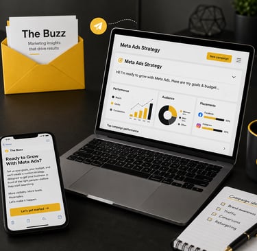 Contact The Buzz for Meta Ads, Facebook, and Instagram advertising strategies that drive growth