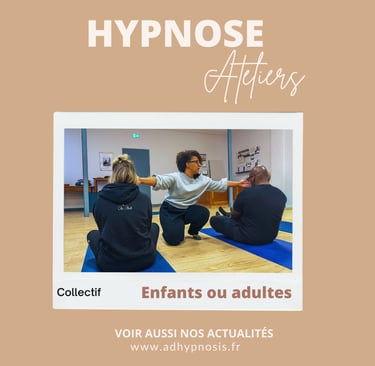 Ateliers hypnose pornic laplainesurmer happyKids pays de retz détente hypnose relaxation adhypnosis
