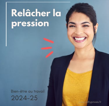 Hypnose, pression et lâcher-prise en entreprise avec adhypnosis