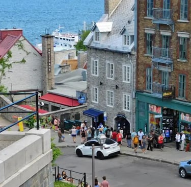 Côte de la montagne, Québec.
