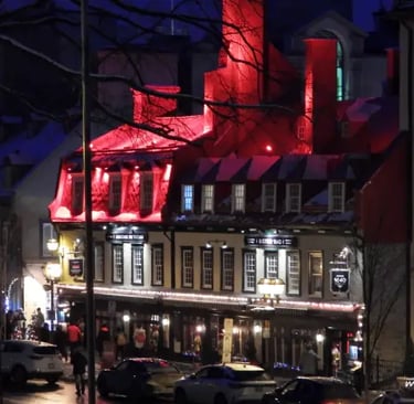 Auberge du Trésor, Québec.
