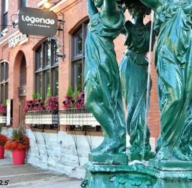 Fontaine Wallace, Québec.