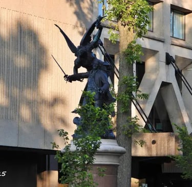 Monument de Montcalm, Québec.