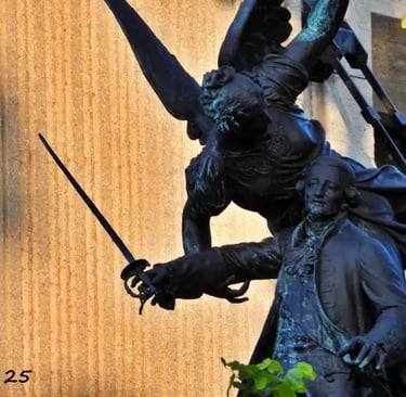 Monument de Montcalm, Québec.