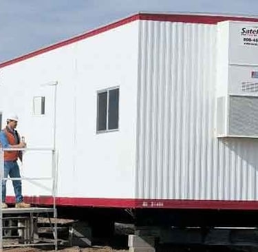 Jobsite Office, Copyright® Satellite Shelters, Inc. All rights reserved.