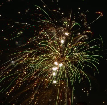 a new year firework