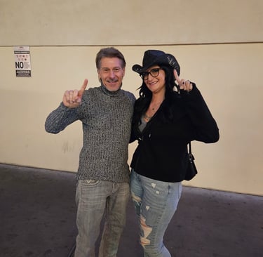 Tim with Tic Toc influencer called Dumpster Diving Mama   