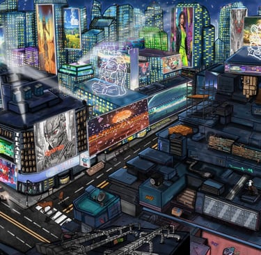 City Pre Deluge by (Treshan) Treeshan Lalsing