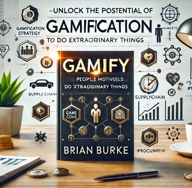 a book cover of gamify 