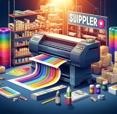 a giant printer