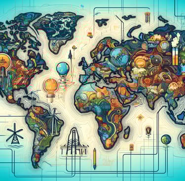 a map of the world