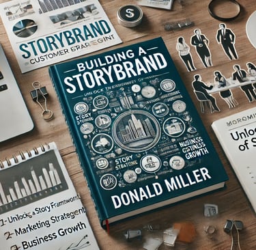a book on a desk