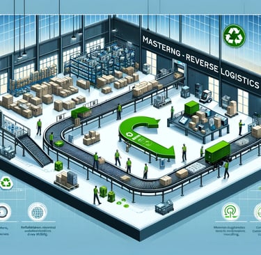 a warehouse with a large amount of boxes
