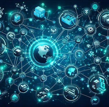 nodes of a supply chain