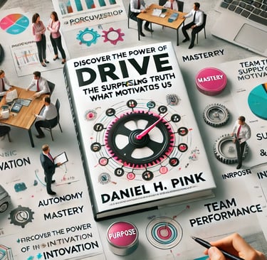 a book cover of drive