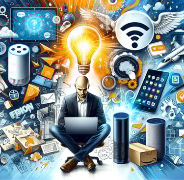 a man sitting with a laptop computer